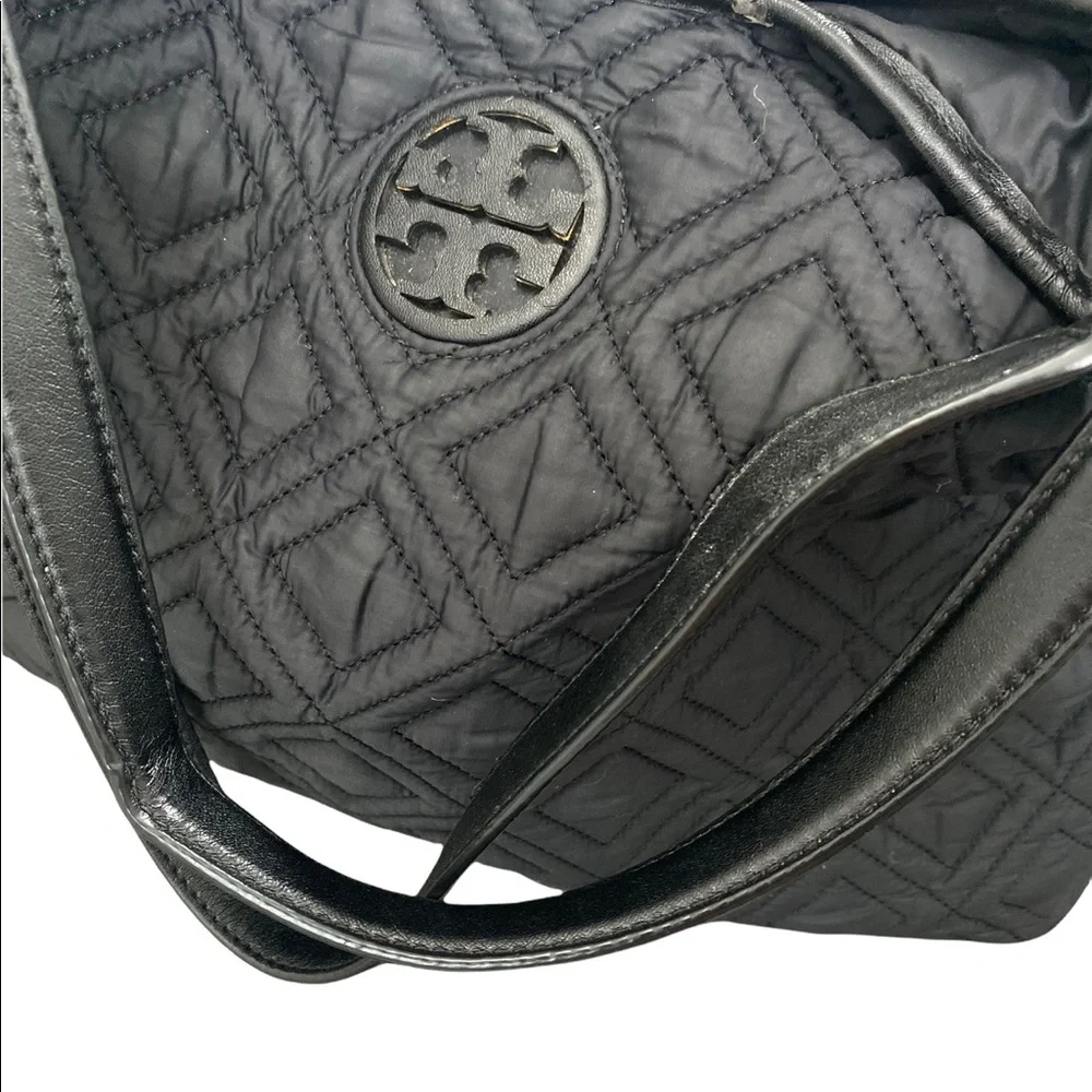 TORY BURCH Marion Slouchy Quilted Nylon Diaper Bag